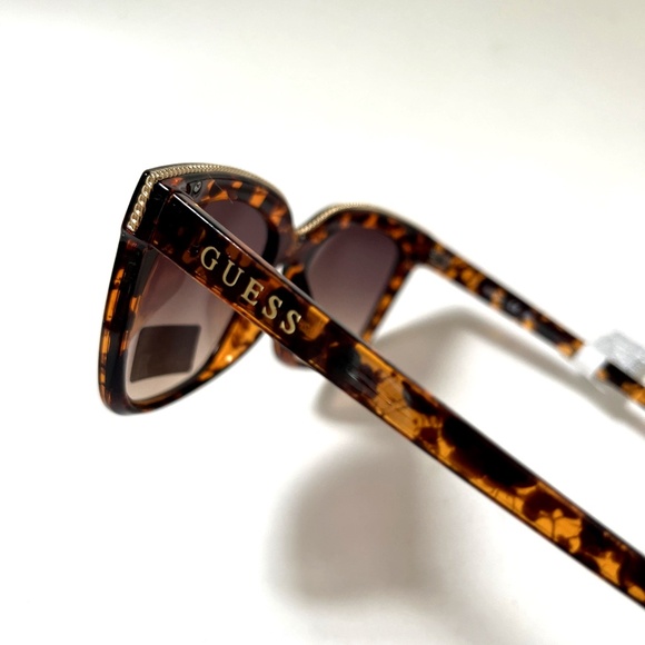 New Original GUESS Oversized Cat Eye Sunglasses GO00045 Acetate Tortoise Shell